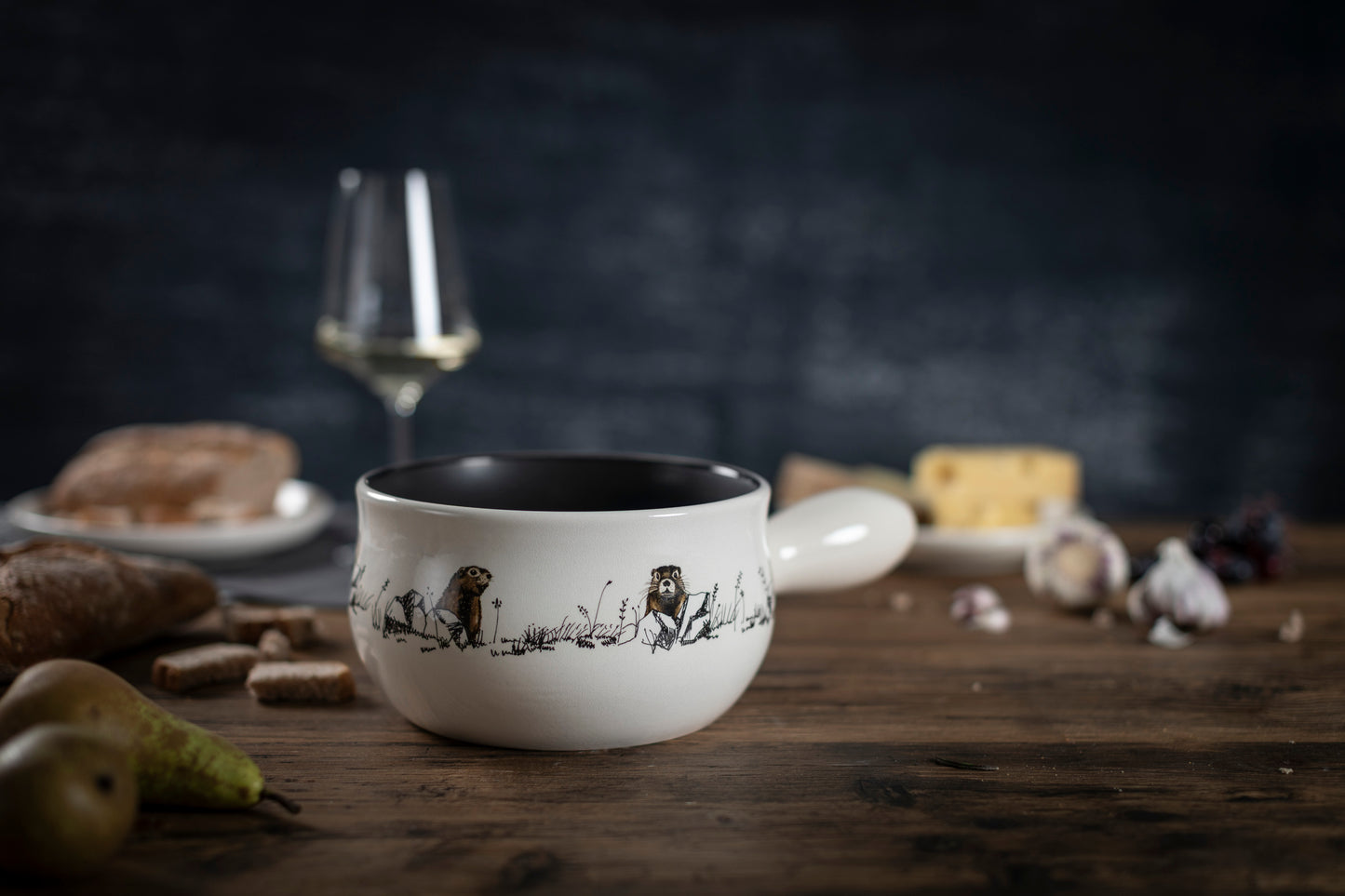 Caquelon Murmeli Keramik Ø20cm