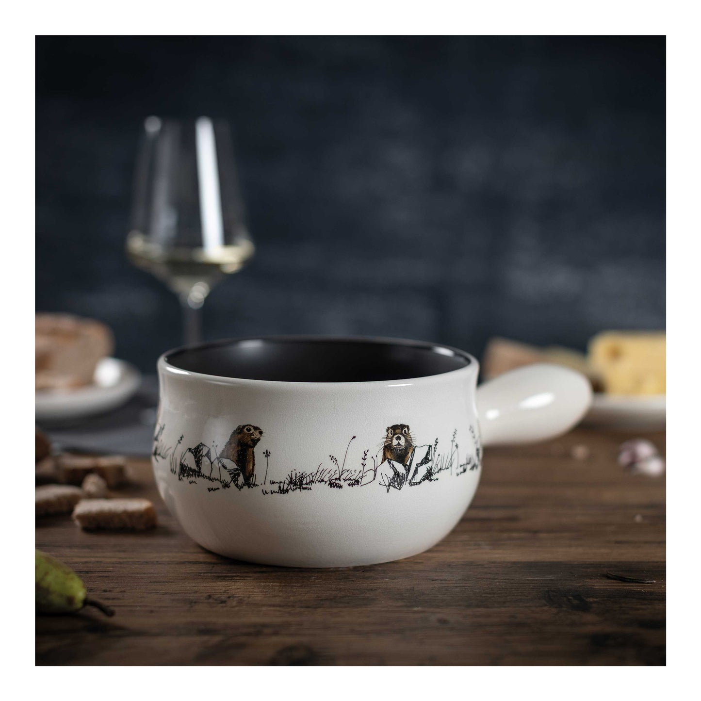 Caquelon Murmeli Keramik Ø20cm