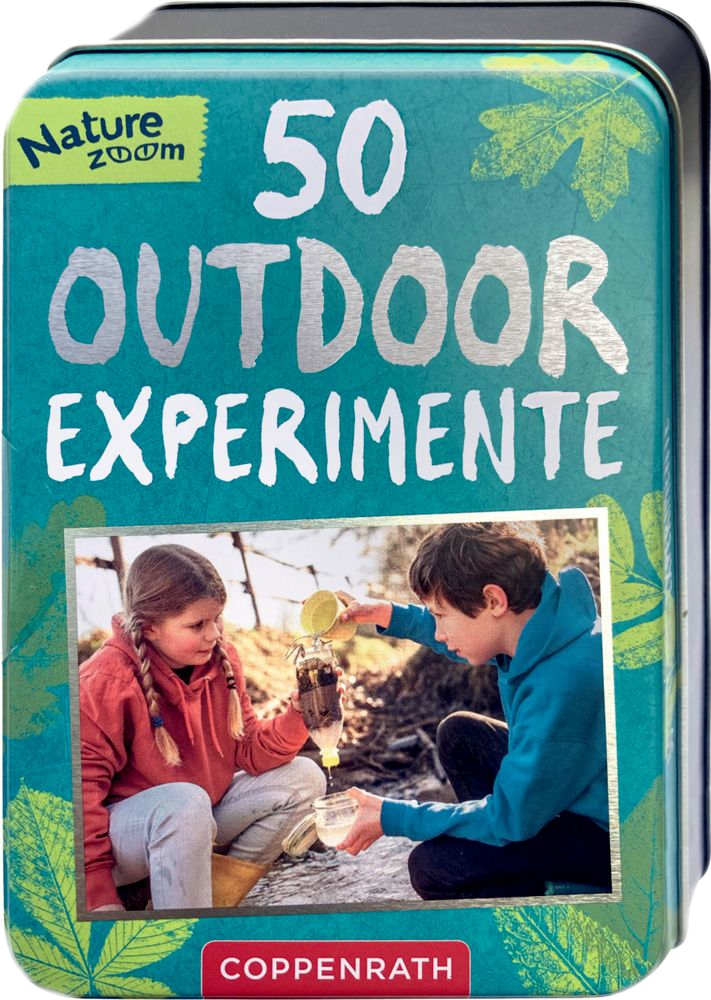 50 Outdoor-Experimente Blechdose Nature Zoom