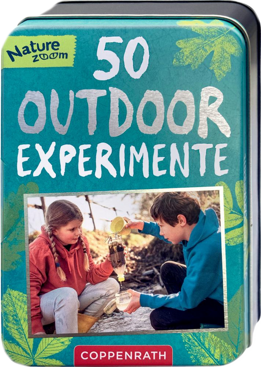 50 Outdoor-Experimente Blechdose Nature Zoom