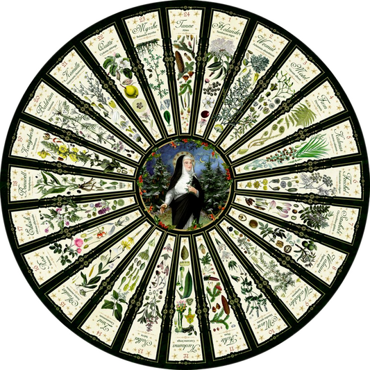 Wand Adventskalender Hildegard-Leben mit der Natur
