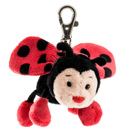 Anhänger Marienkäfer Plüsch