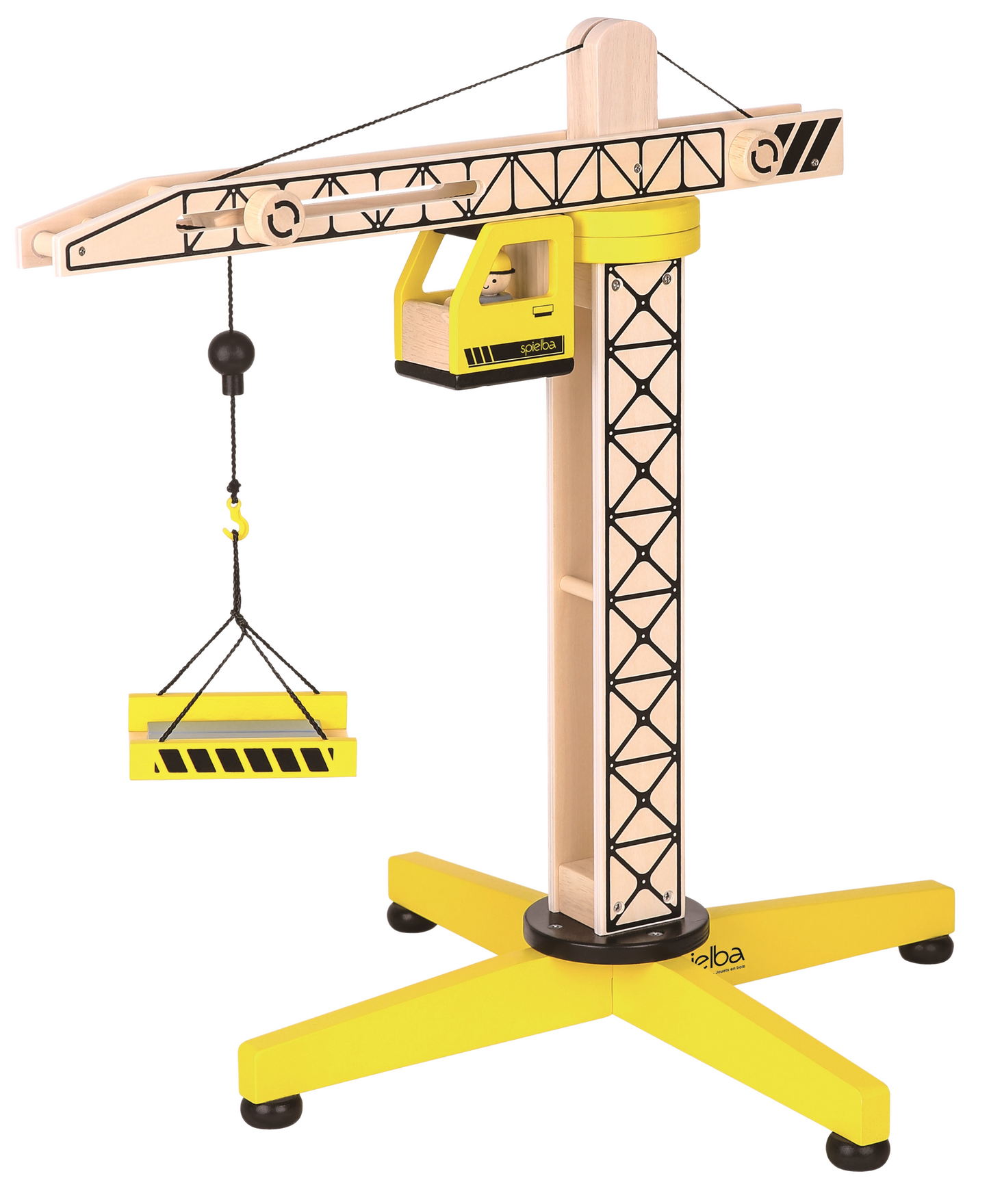 Kran aus FSC Holz Spiel