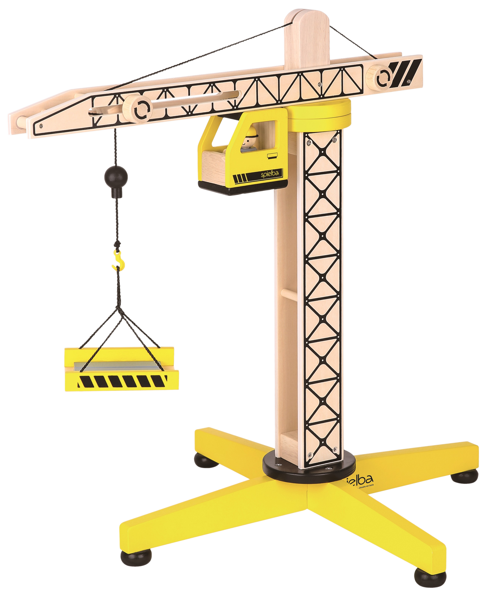 Kran aus FSC Holz Spiel