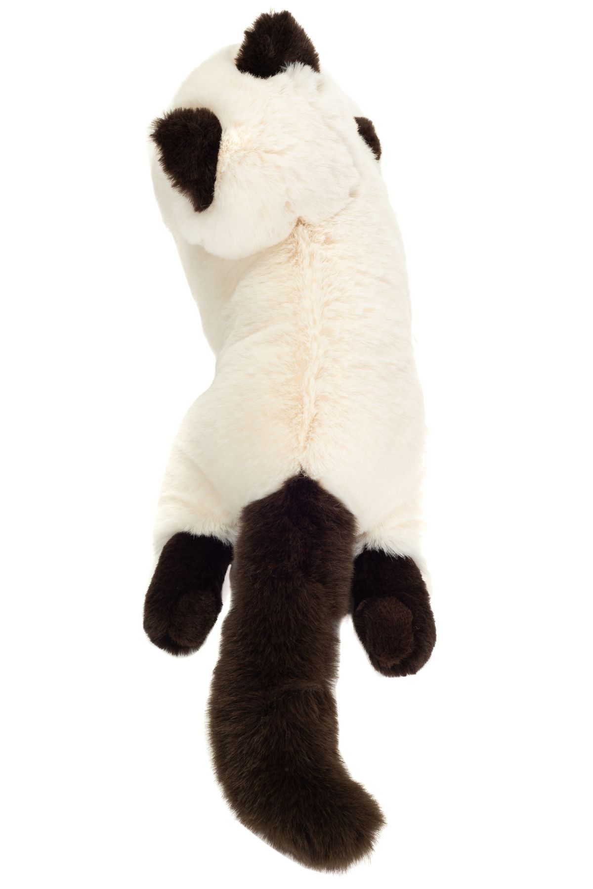 Birma-Katze liegend Plüschtier 36cm
