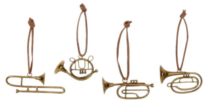 Brassinstrumente Anhaenger Messing