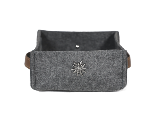 Brotkorb Filz grau 16cm