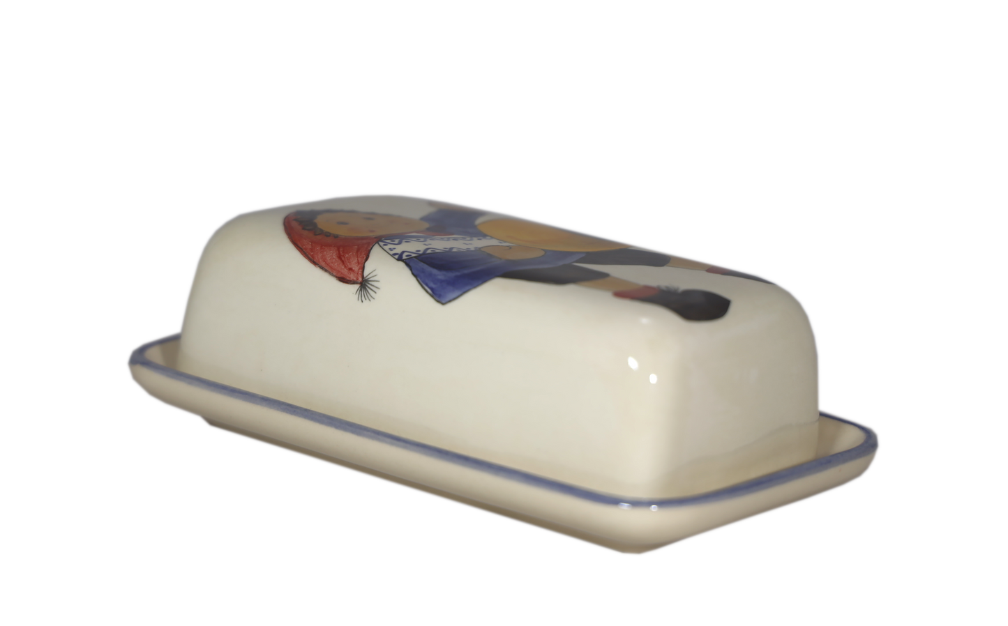 Butterdose Chalandamarz Knabe 2-teilig Keramik