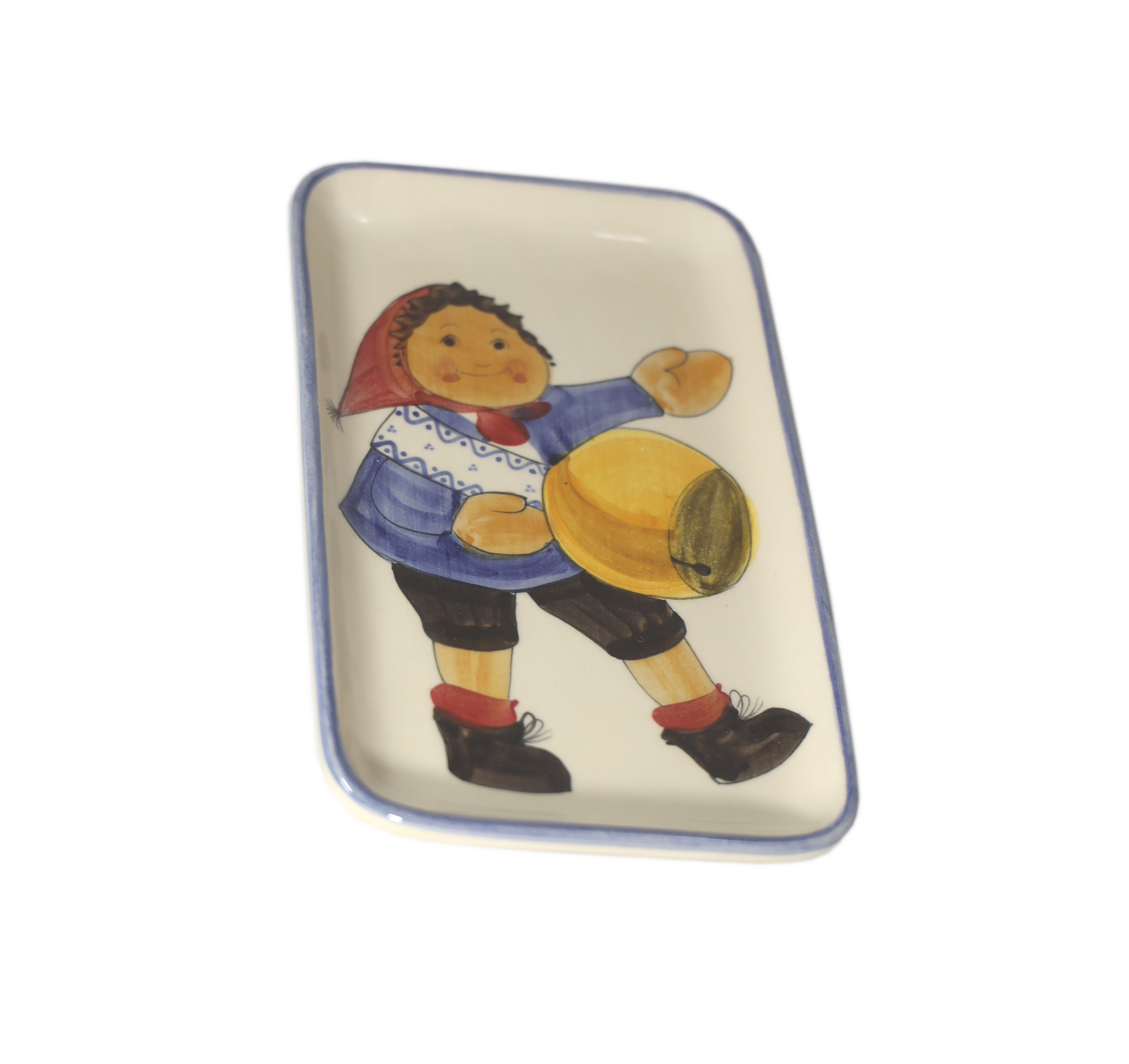 Butterdose Chalandamarz Knabe 2-teilig Keramik