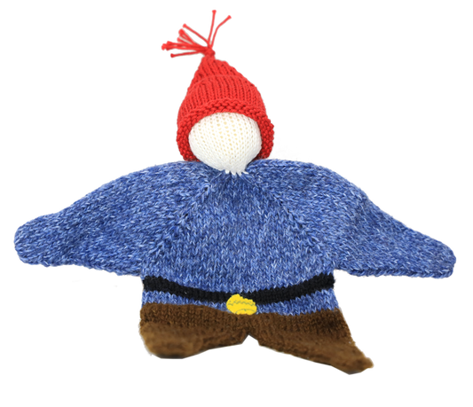 Chalandamarz Baby-Nuscheli gehäkelte 28cm