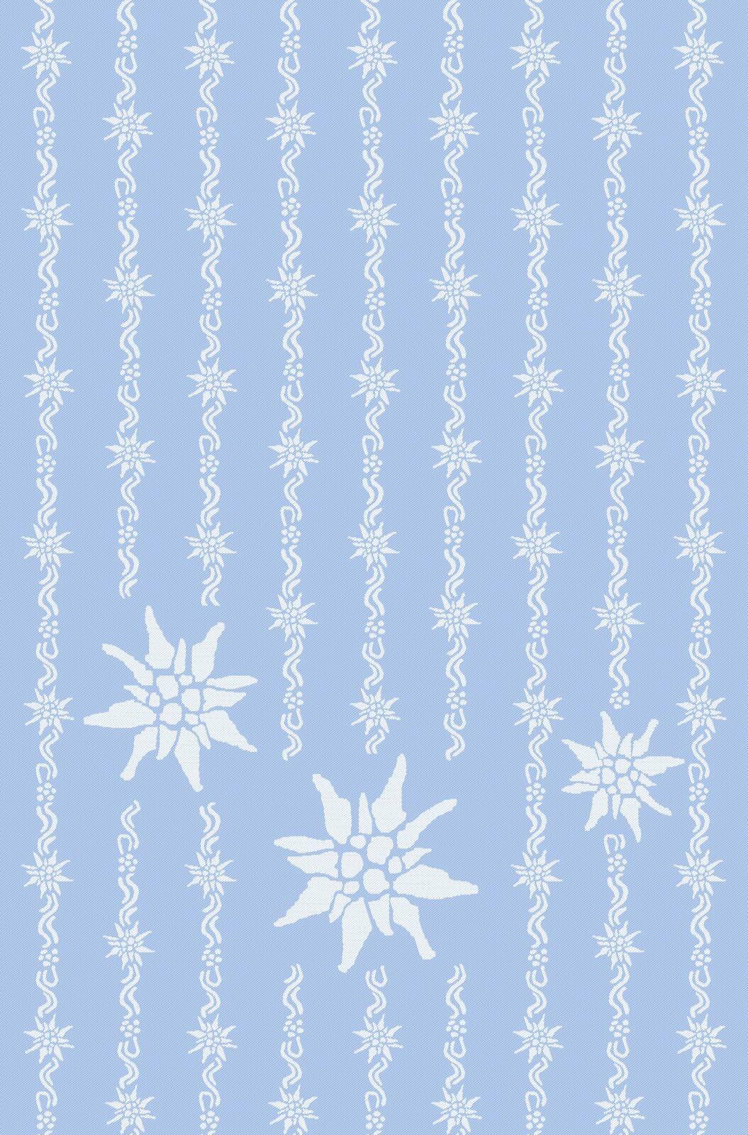 Edelweiss Geschirrtuch Baumwolle hellblau M5865881