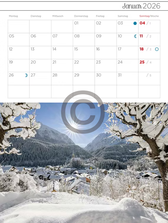 Calendar/Cards Engiadina 2025