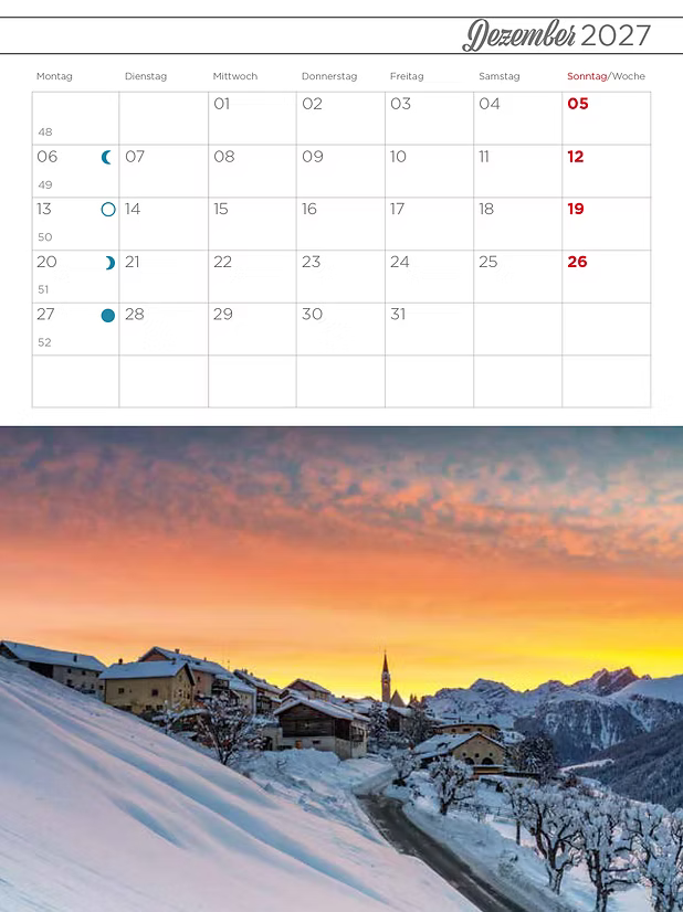 Engadin Postkarte Kalender 2027 Dezember.avif