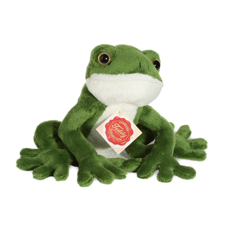 Frosch Plüschtier 15cm