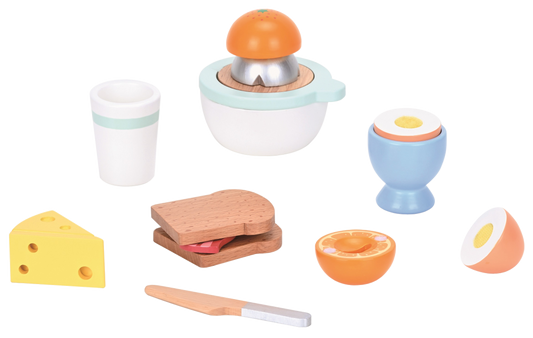Frühstücks-Set Holz