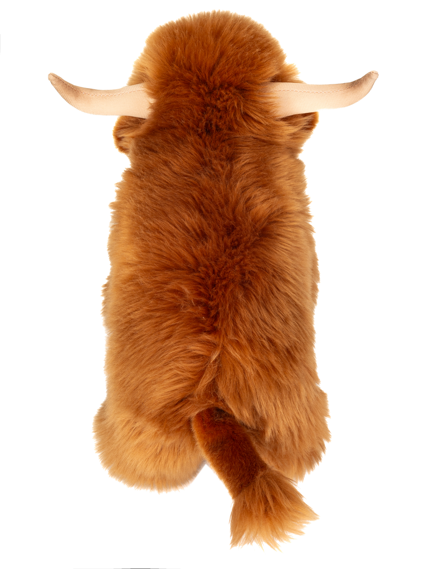 Hochlandrind Plüschtier braun 28cm