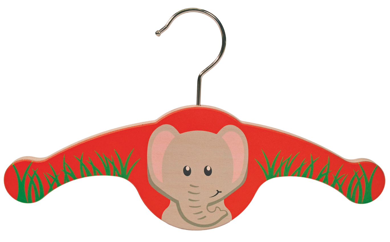 Kleiderbügel Wildtiere Holz