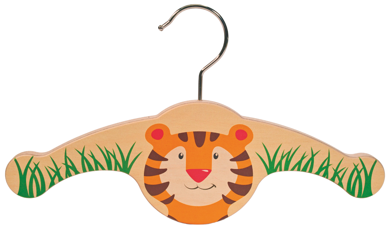 Kleiderbügel Wildtiere Holz