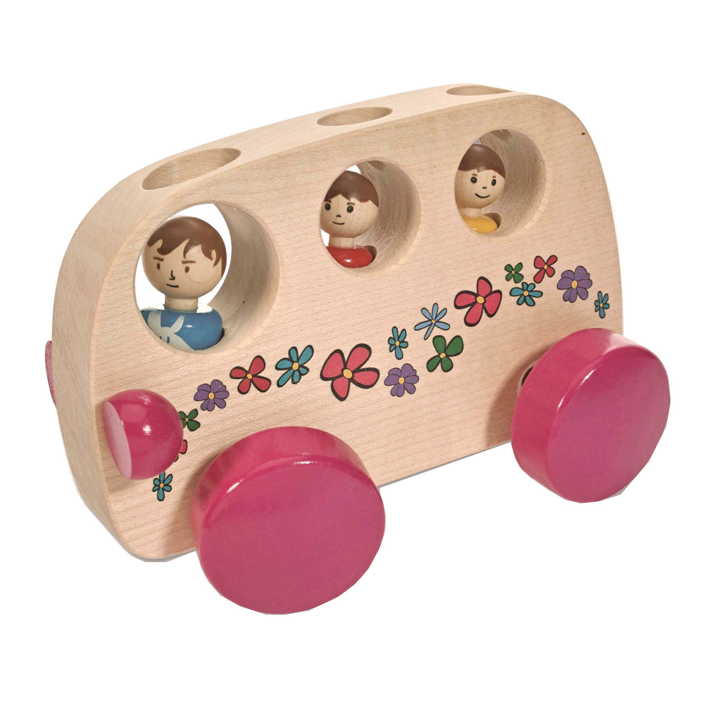 Neigefahrzeug Bus Holz