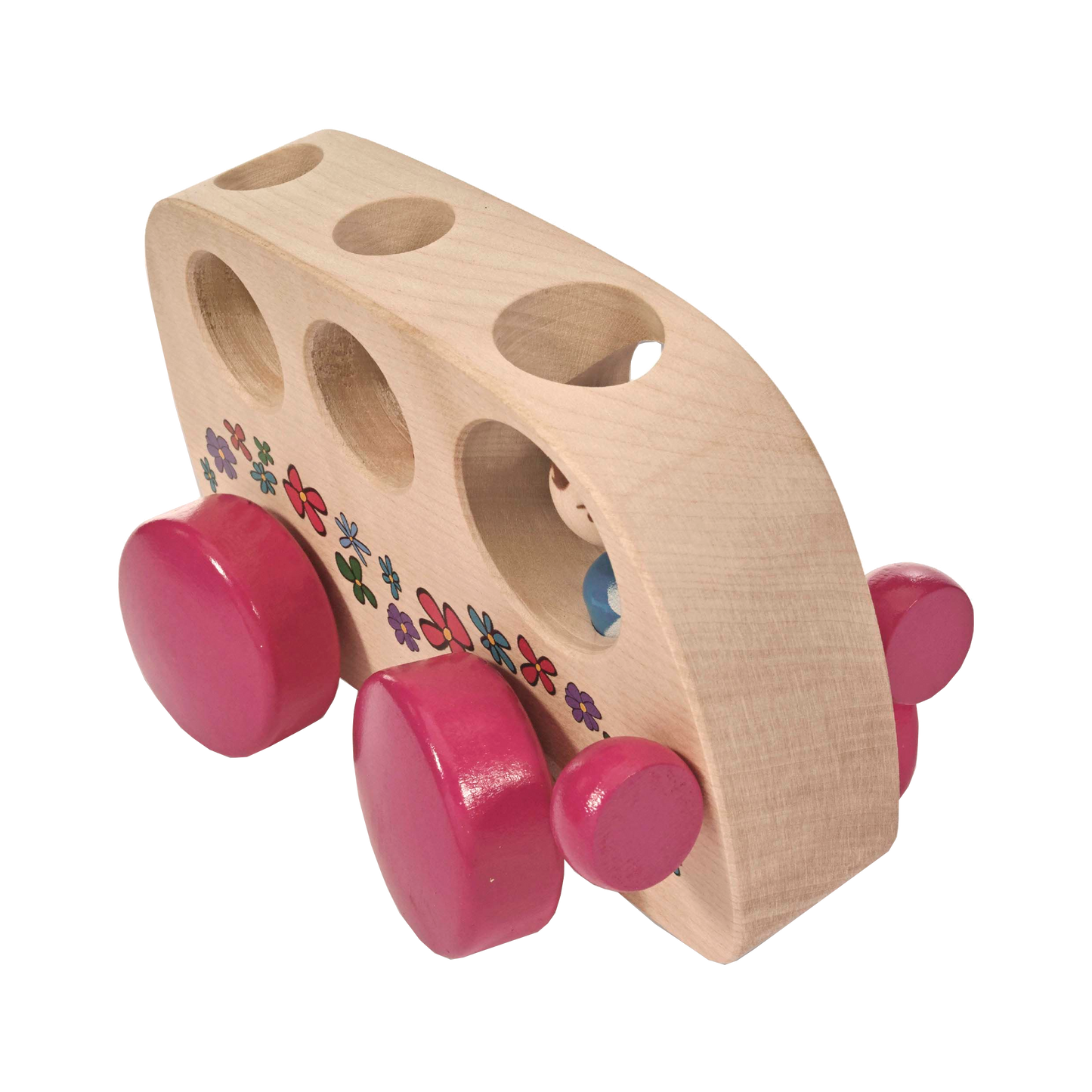 Neigefahrzeug Bus Holz