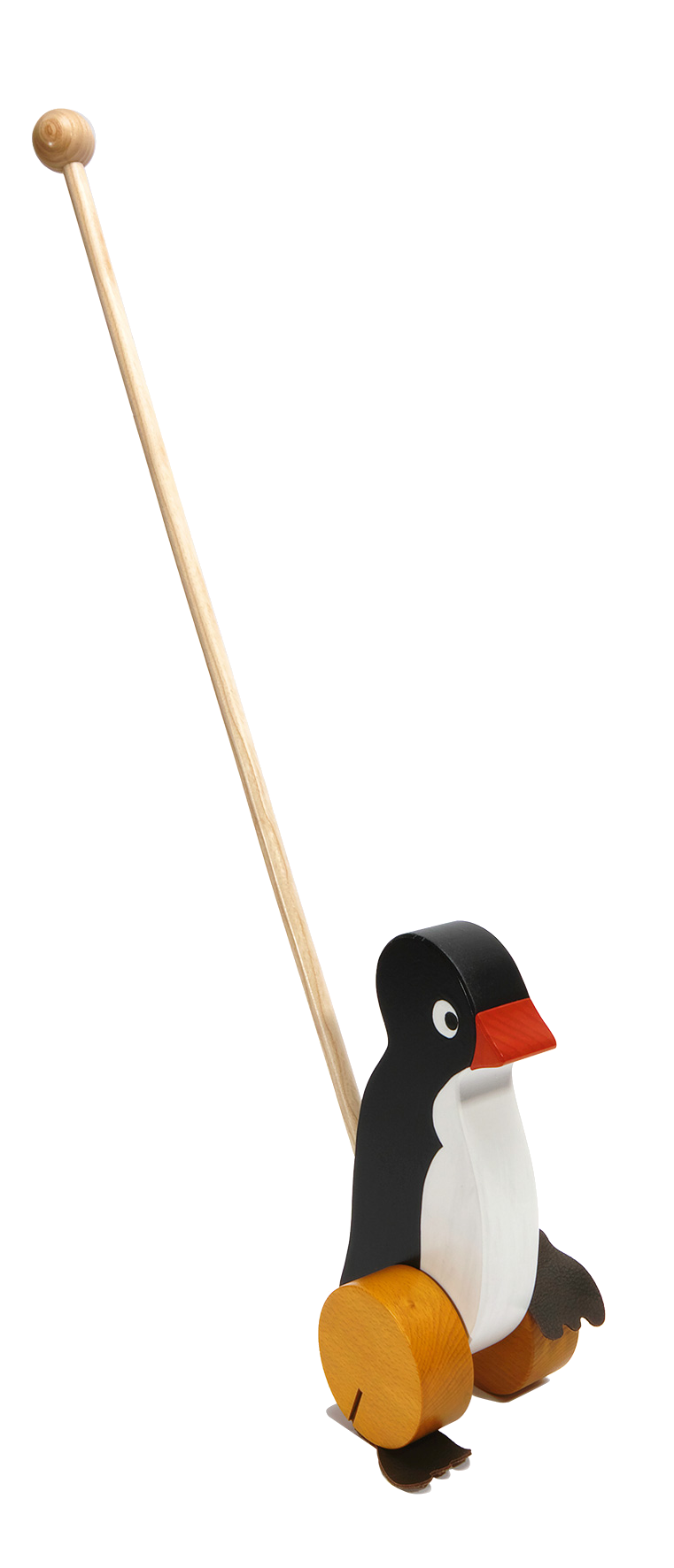 Schiebetier Pinguin Franz Holz