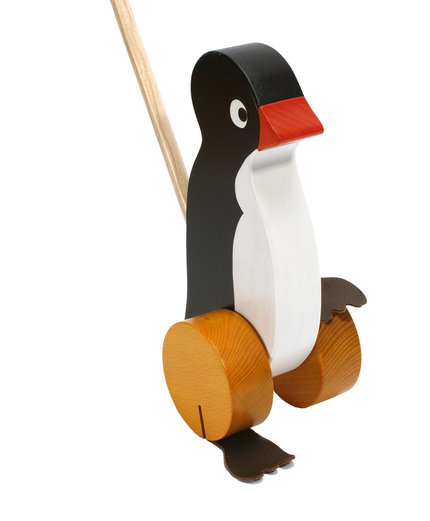 Schiebetier Pinguin Franz Holz