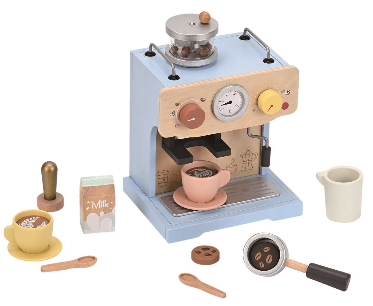 Kaffeemaschine Viel Zubehoer Holz 540330 2
