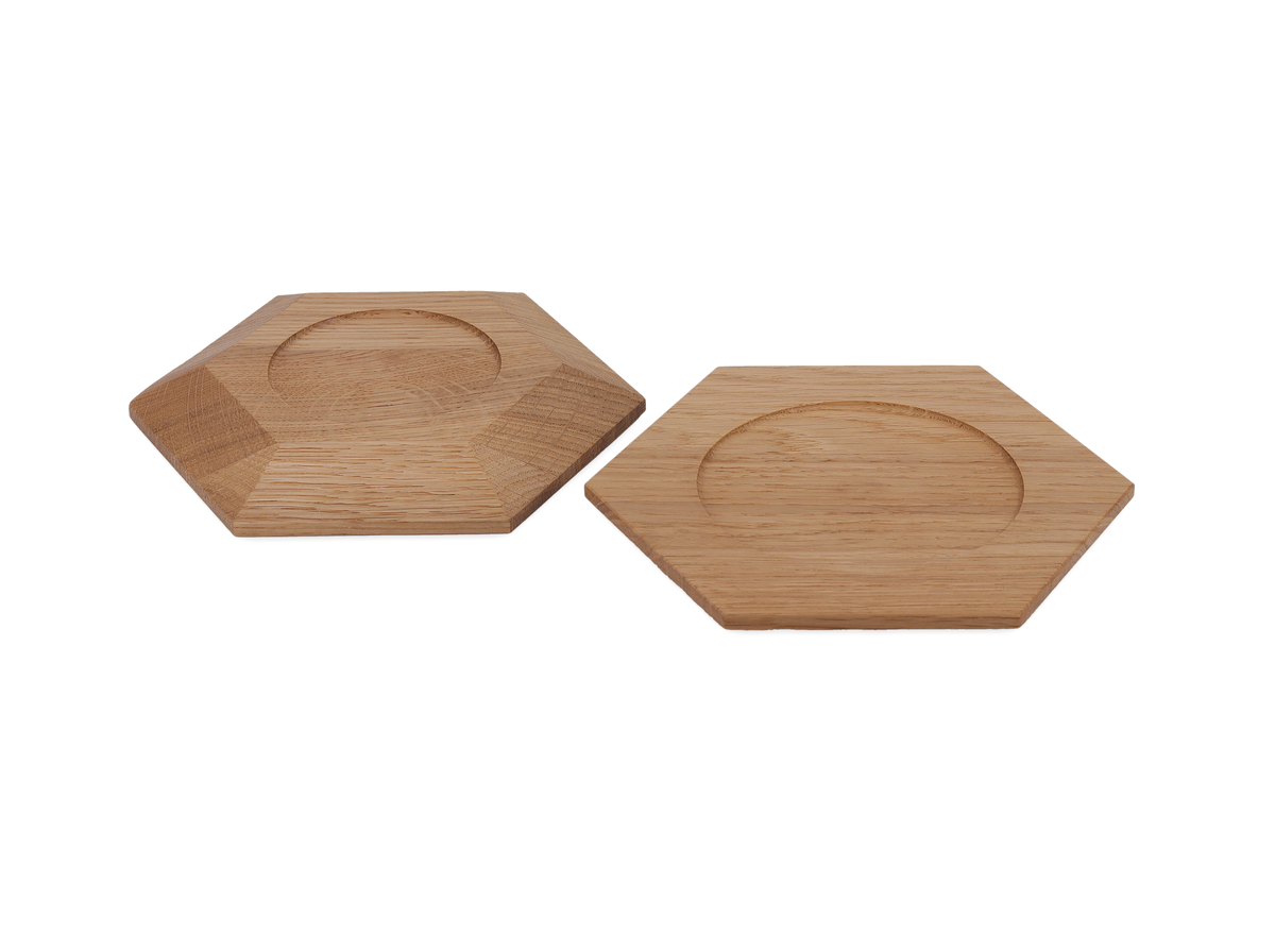 Kerzenuntersetzer HEXA bis Ø 8cm