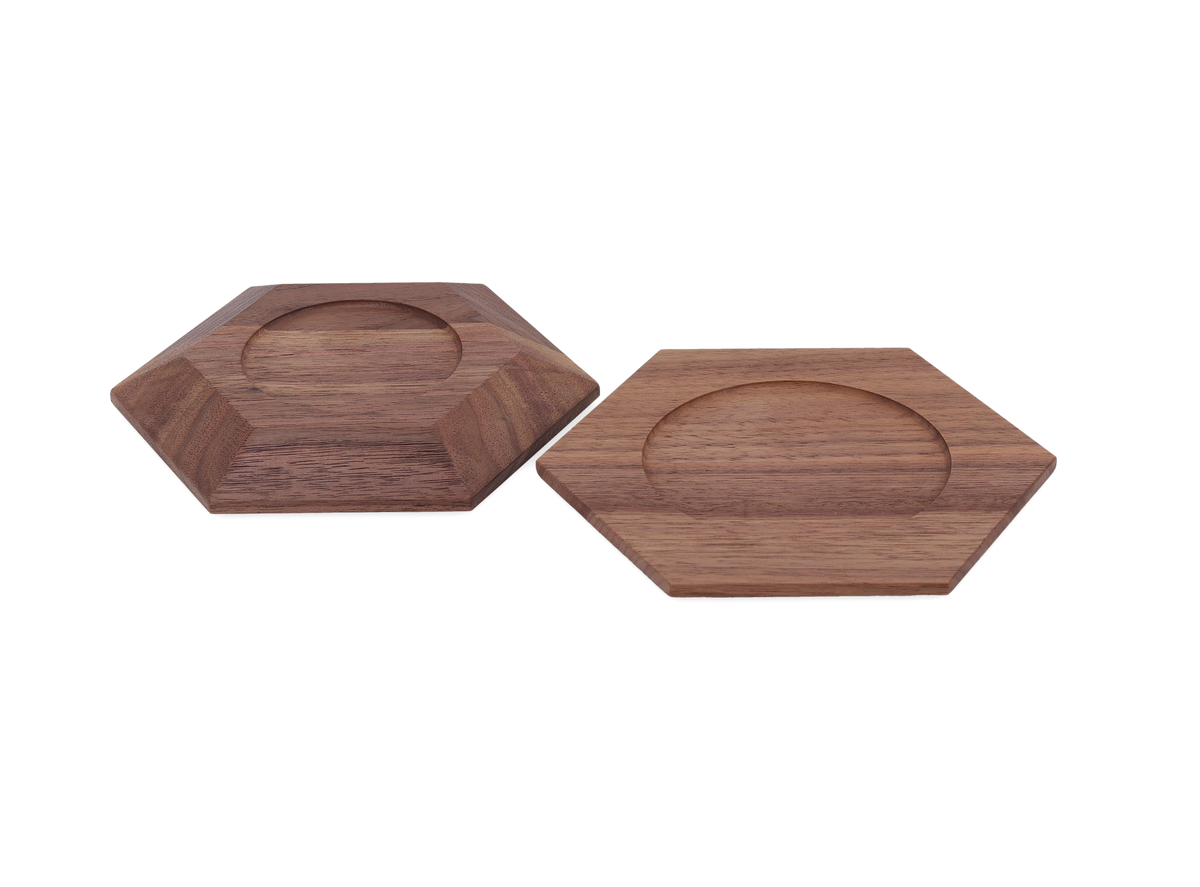 Kerzenuntersetzer HEXA bis Ø 8cm