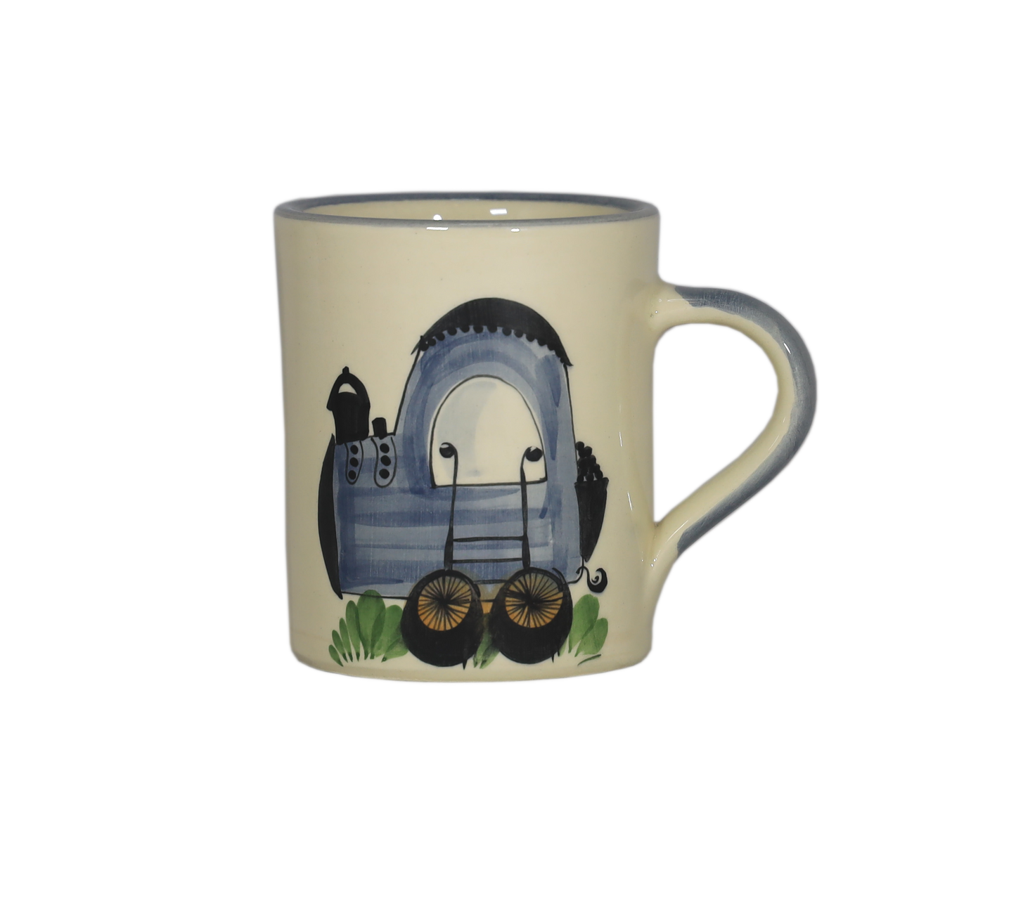 Children's mug train ceramic