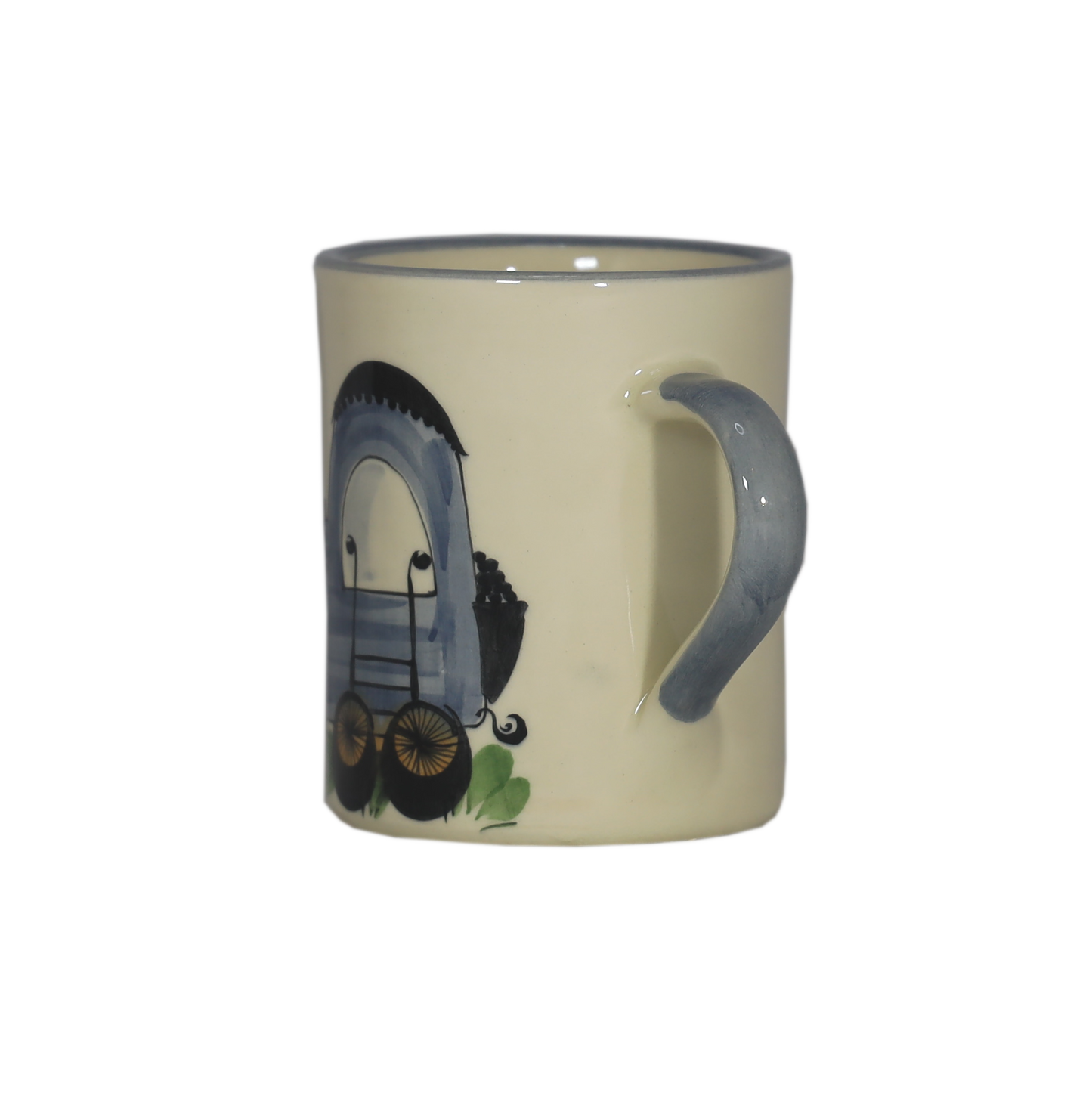Children's mug train ceramic
