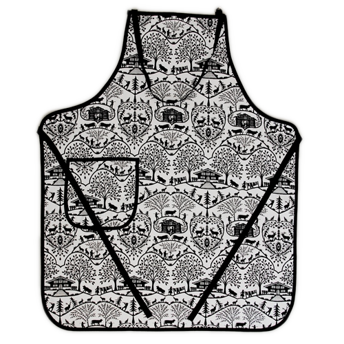 Latzschuerze Scherenschnitt 96.283