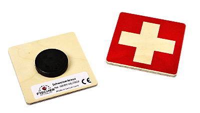 Magnet Schweizerkreuz Birke
