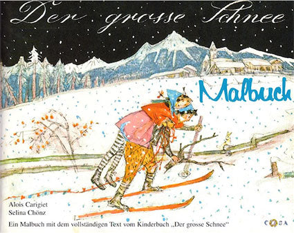 Malbuch "Der grosse Schnee"