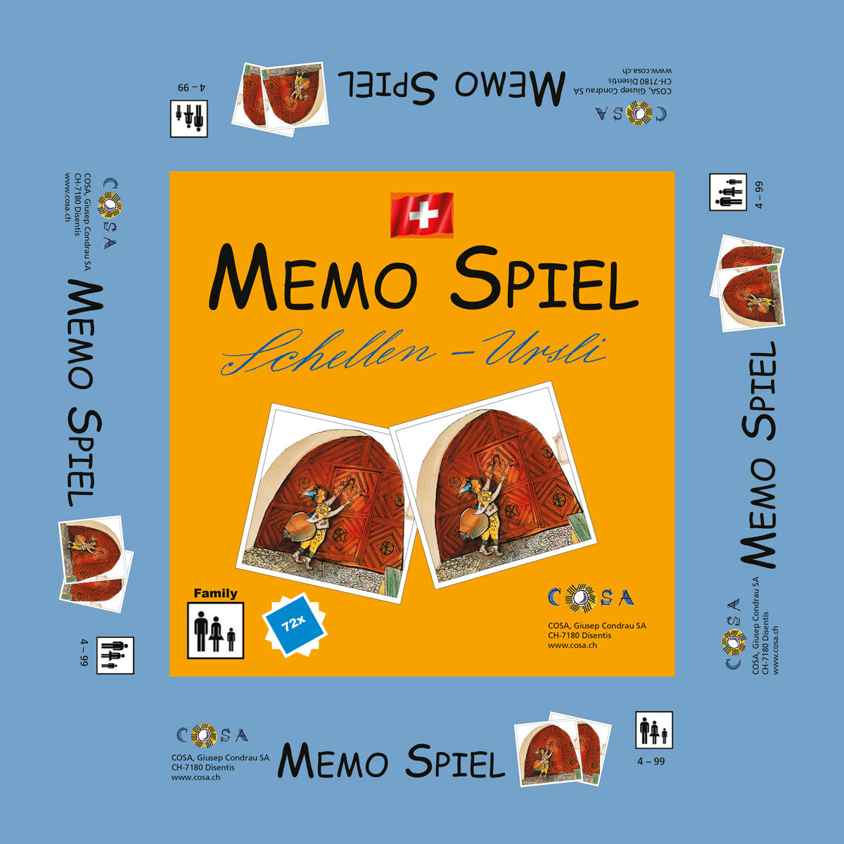 Memo-Spiel Schellen-Ursli