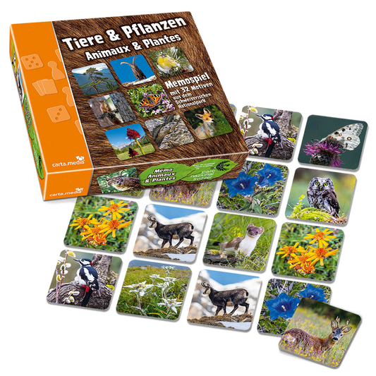 Memo-Spiel Tiere&Pflanzen Nationalpark