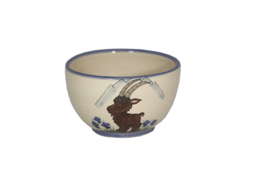 Müslischale Steinbock Keramik