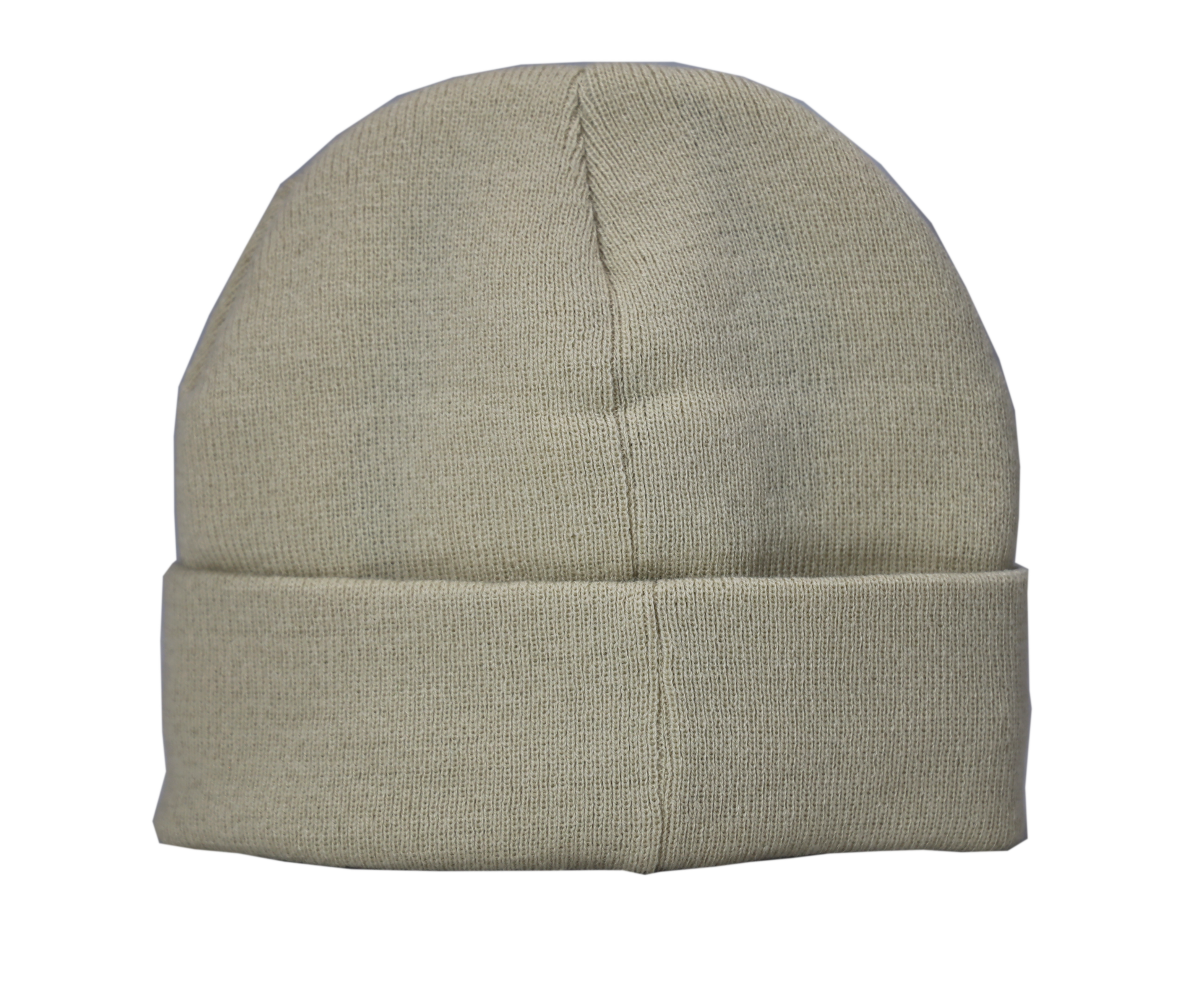 Muetze Samedan bestickt Acryl weiss hinten