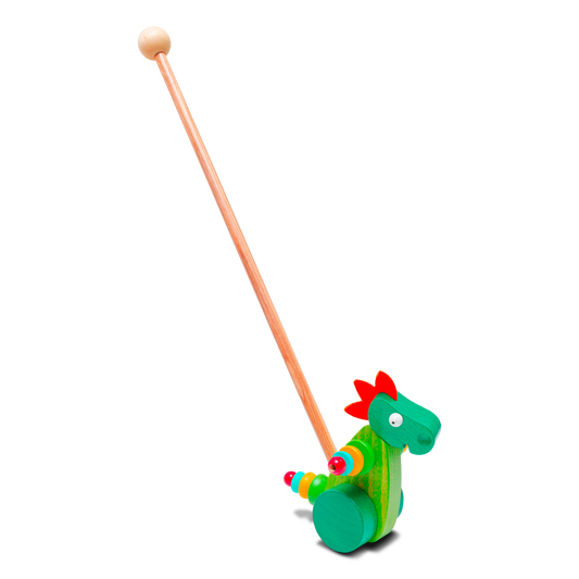 Schiebetier Drache Holz