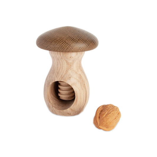 Nussknacker Pilz aus Laubholz