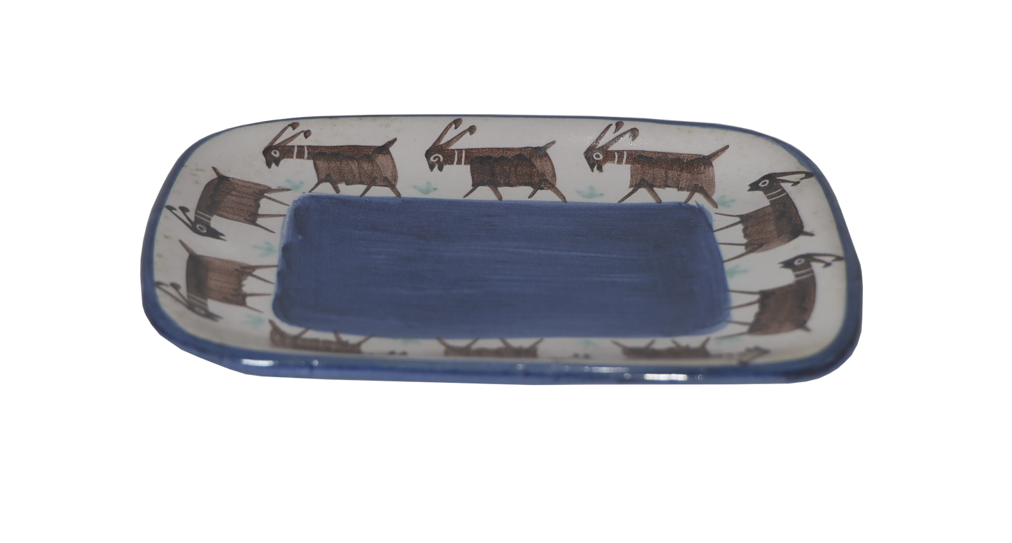 Platte Geiss Keramik rechtekig 21cm