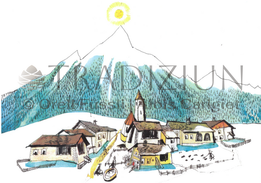 Postcard Carigiet 1.90