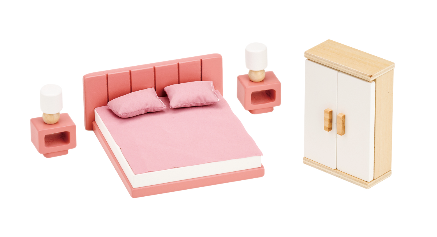 Puppenhaus Schlafzimmer Holz 550265 2