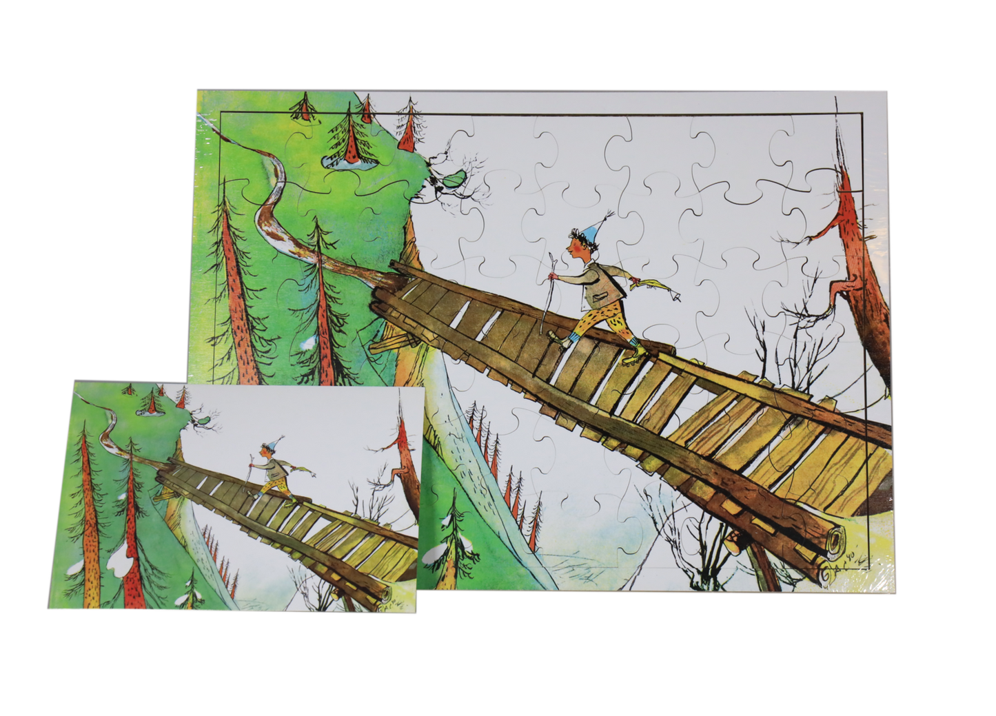 Wooden puzzle Schellen-Ursli