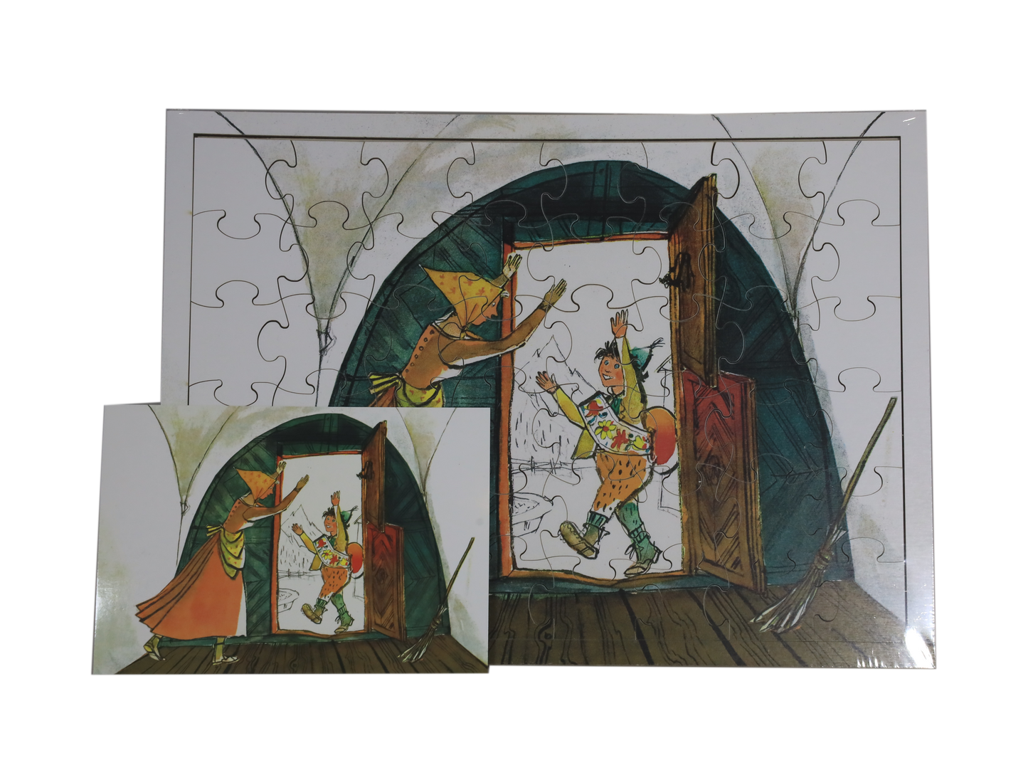 Wooden puzzle Schellen-Ursli