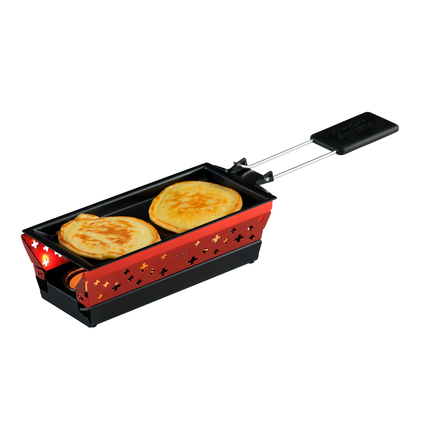 Raclette Swiss Cross Set