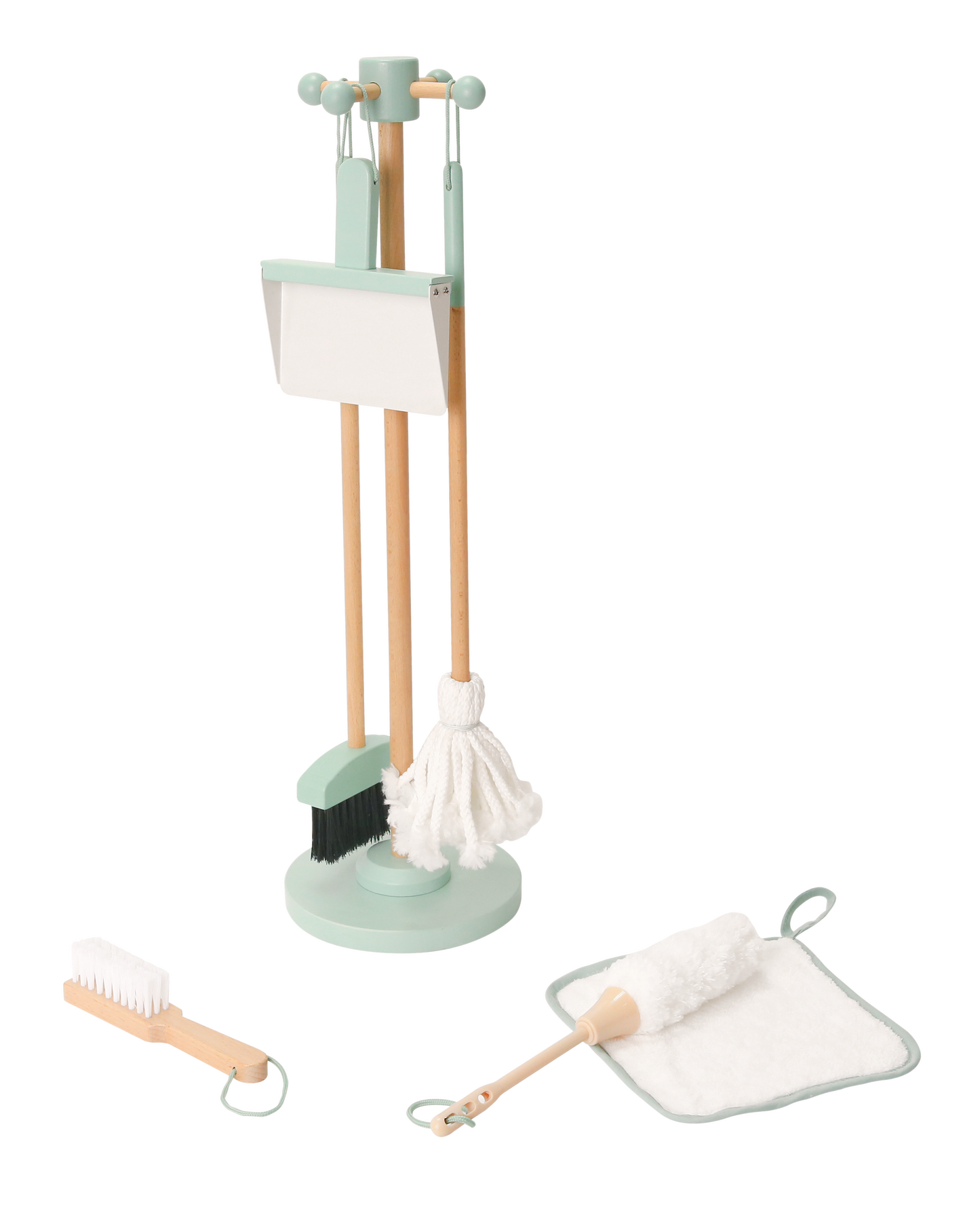 Reinigungsset 7Teilen Holz