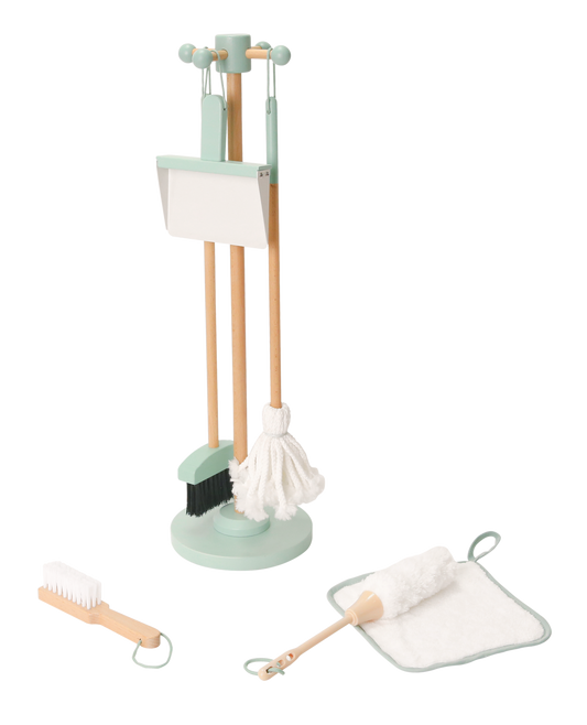 Reinigungsset 7Teilen Holz