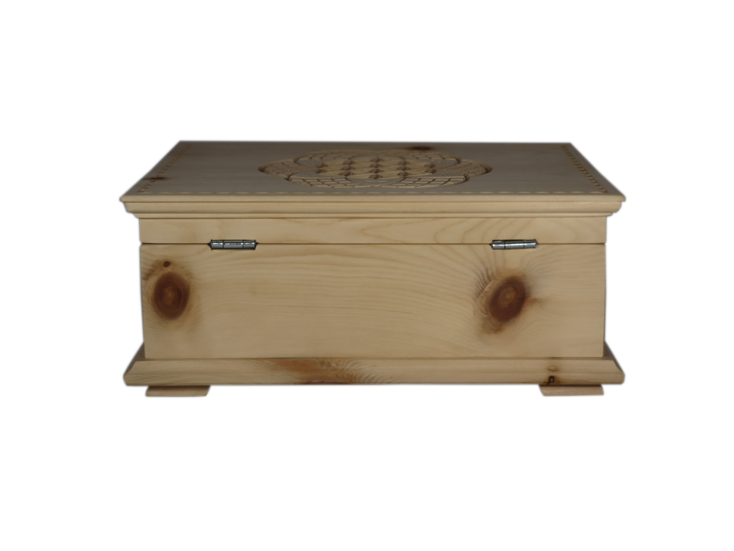Schatulle Handgeschnitzt Arve 28.50cm