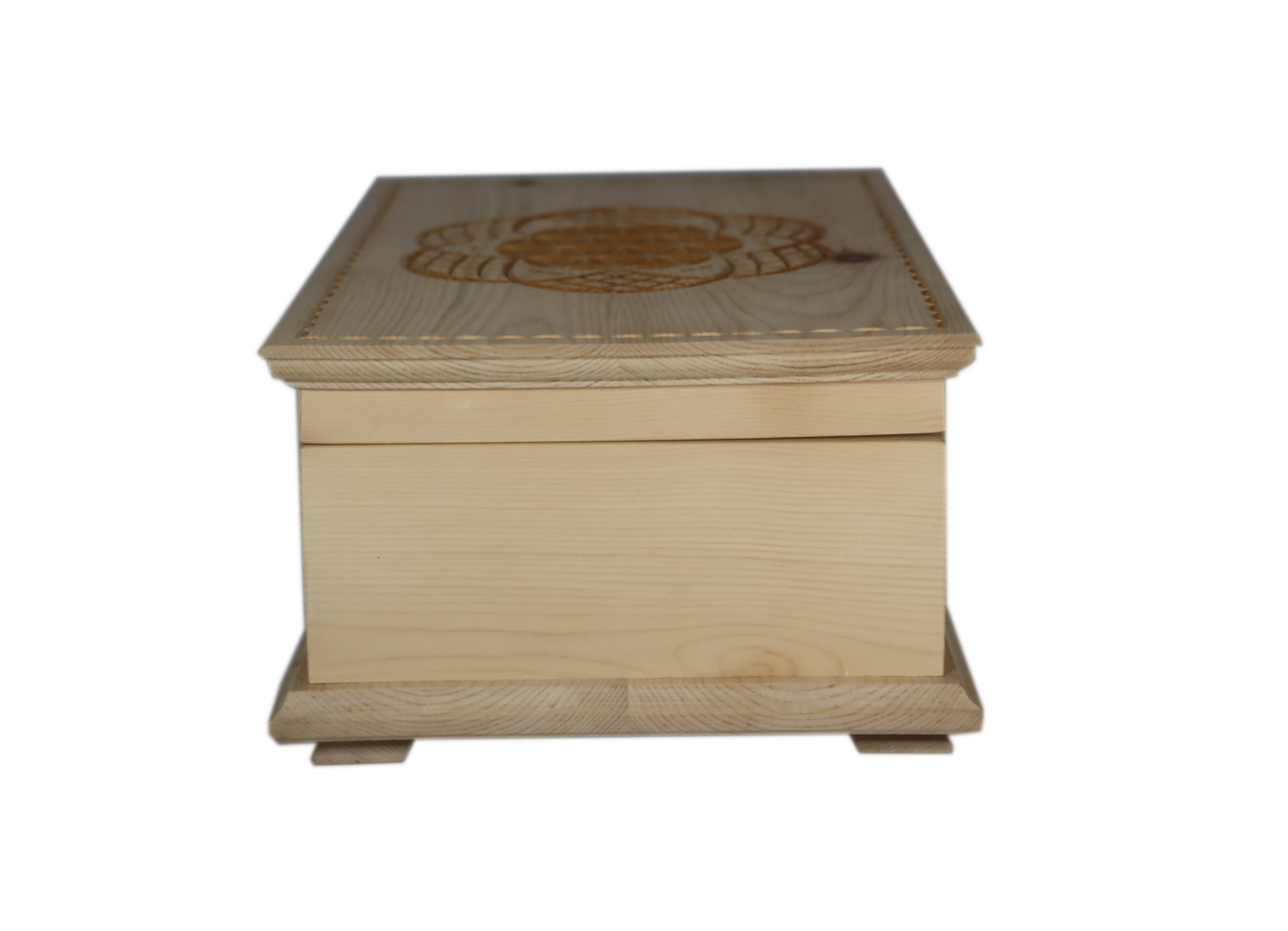 Schatulle Handgeschnitzt Arve 28.50cm